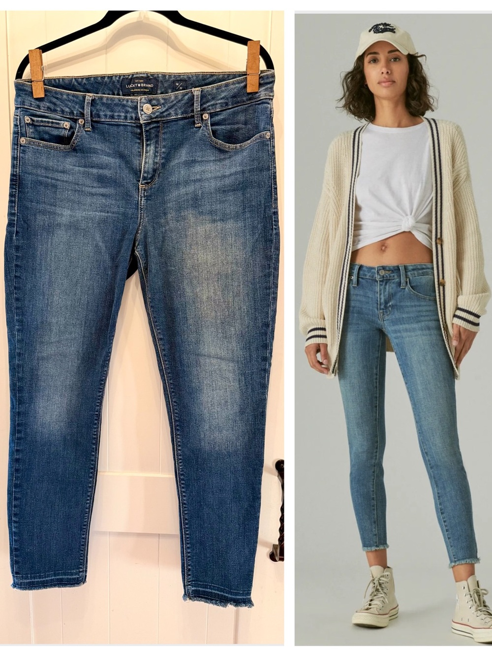 Lucky Brand Lolita Skinny Jeans - Dark Wash Size 14 / 32